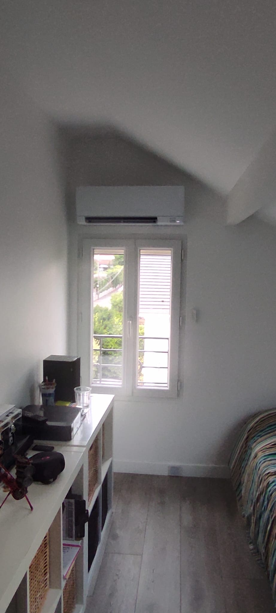 Installation de climatisation réversible Mitsubishi Electric