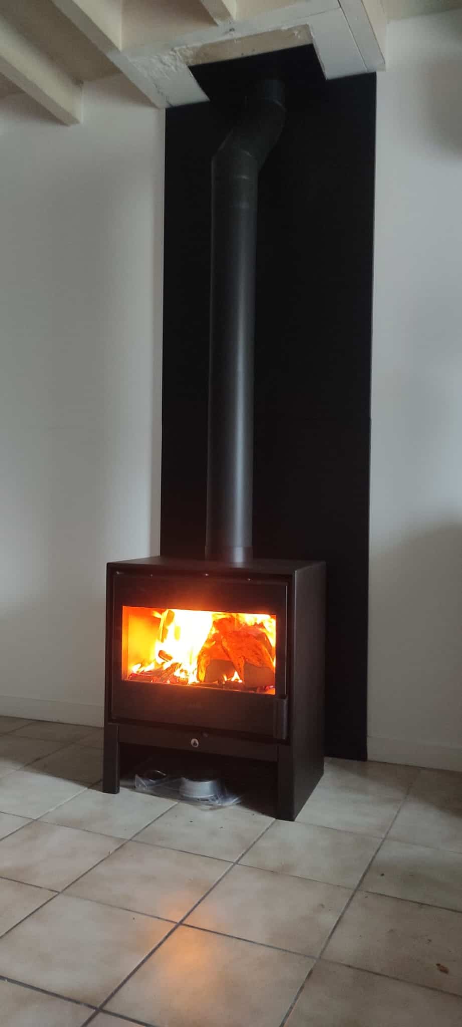 Tubage conduit maçonné existant – Installation poêle à bois