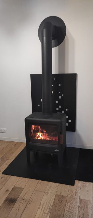 Poêle à bois installé par EnergoPrime en Seine-et-Marne (77)